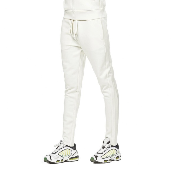 Men's Rebel Minds Cream Track Pants X-Large - Picture 3 of 7
